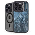 Silver Dragon by Vincent Hie iPhone 14 Pro Kickstand Case